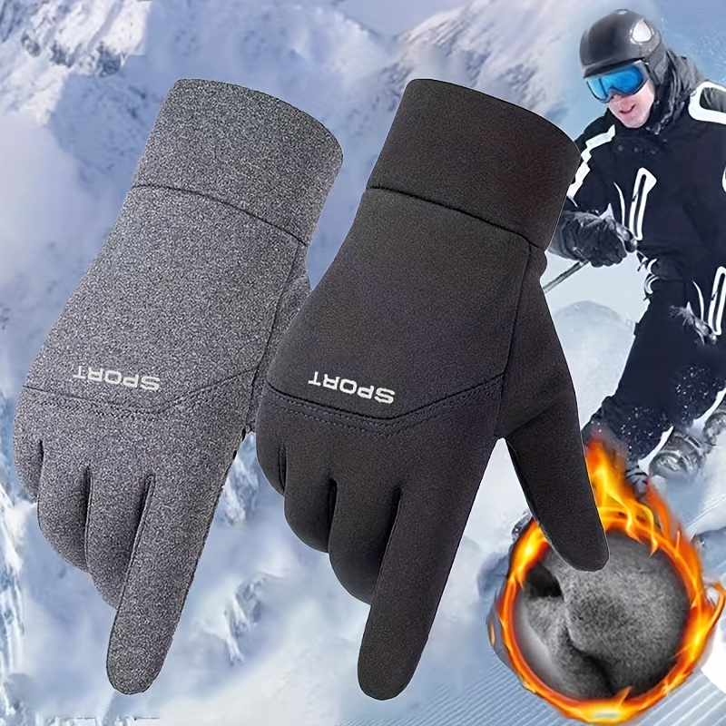 Magic Touch Glove - 冬のアウトドアスポーツランニンググローブ暖かいタッチスクリーンジムフィットネスフルフィンガーグローブ男性女性ニット魔法の手袋