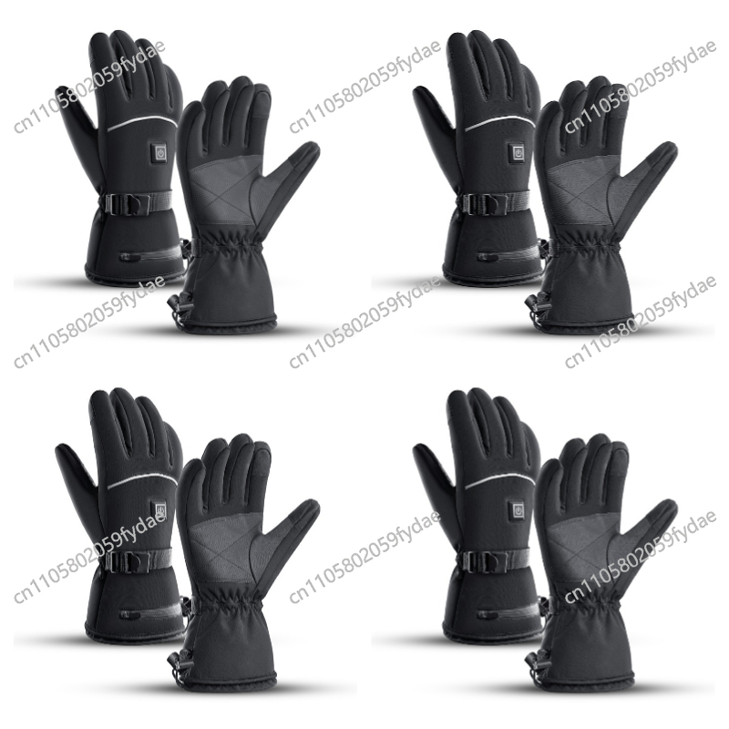 Winter Glove Insulated - プレミアム断熱レザー製スキーグローブ 防水・防風 スノーボード・ウィンタースポーツ・作業用