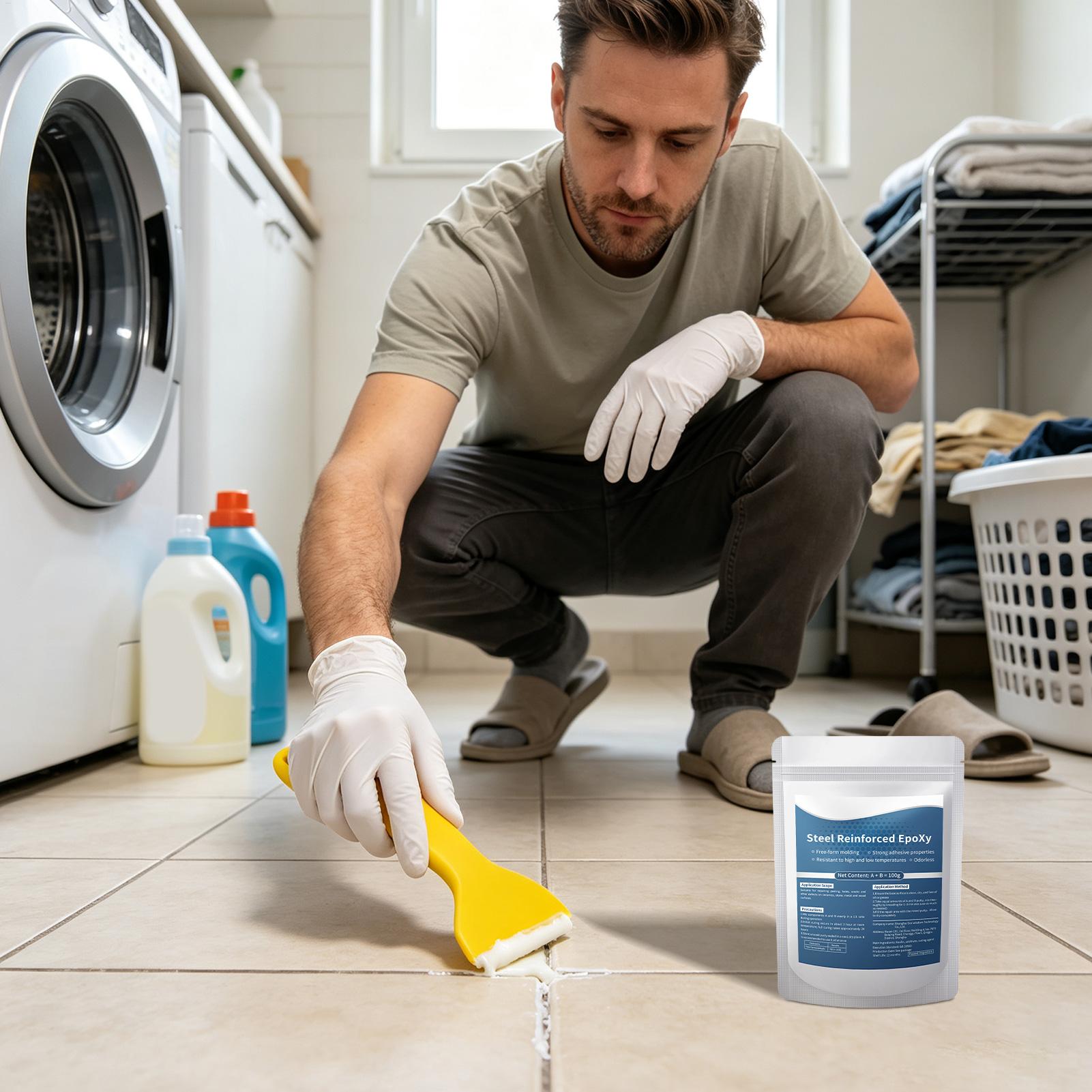 高強度防水補修粘土、耐熱プール、木材、金属用パテ、手袋とスク - Heat Resistant Glove のレビューと価格