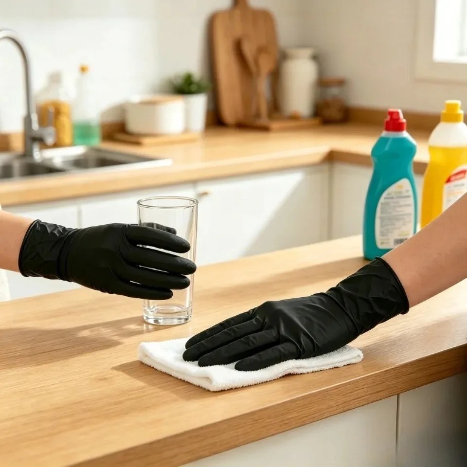 100枚入り/箱 ブラックニトリル手袋 使い捨て手袋 ラテッ - Latex Disposable Glove のレビューと価格