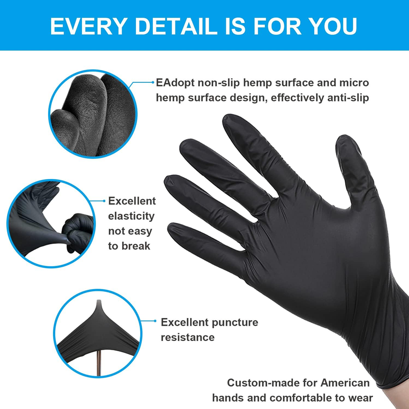 使い捨てニトリル防水手袋食器洗いキッチン家庭用手袋犬洗浄クリ - Latex Disposable Glove のレビューと価格