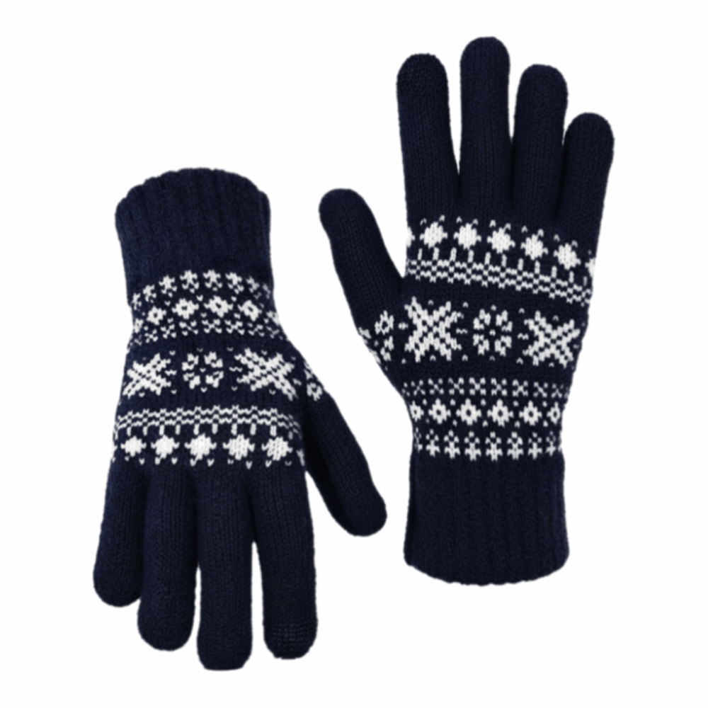 タッチスクリーン ‌   フルフィンガーニットグローブ、断熱 - Winter Glove Insulated のレビューと価格