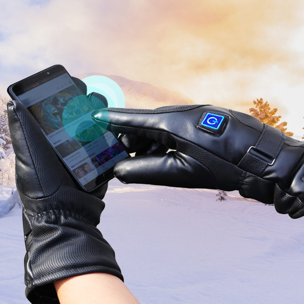 バッテリー駆動の加熱モーターサイクルグローブ,3レベルの温度 - Heat Resistant Glove のレビューと価格