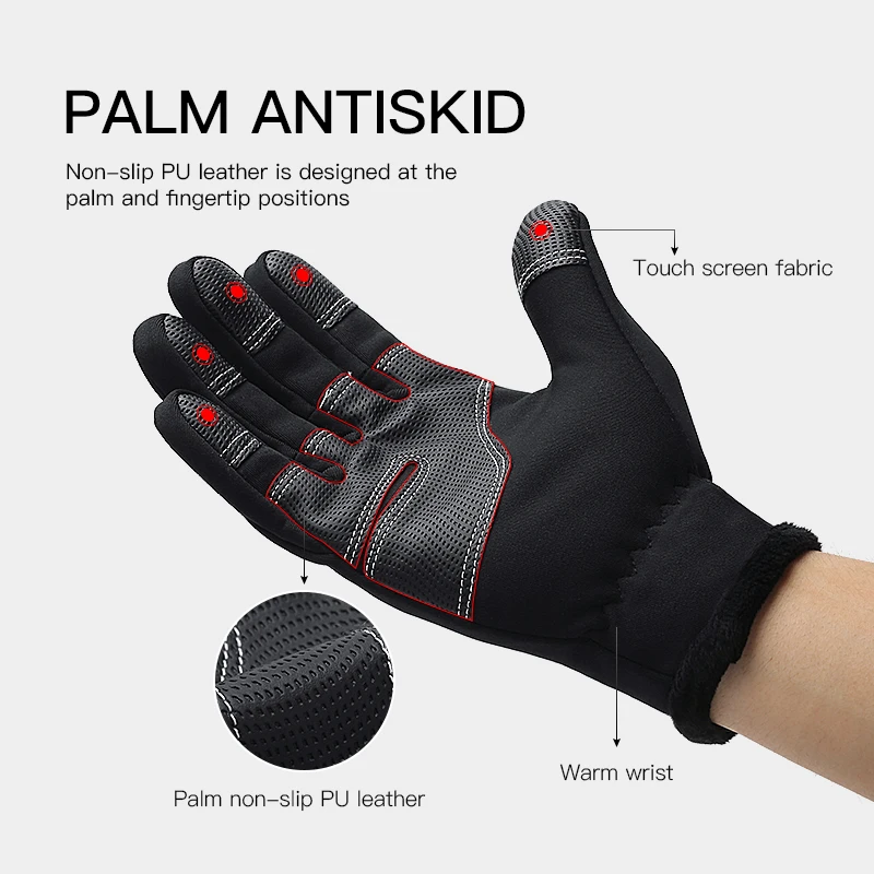 Kyncilor オートバイグローブ冬暖かい保護具防風スキー - Ski Glove Waterproof のレビューと価格